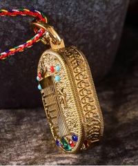 Hộp ga’u kalacharka nhỏ - hộp pháp bảo mini đeo cổ