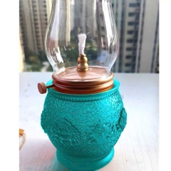 Đèn dầu liuli Bát Kiết Tường