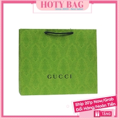 Túi Giấy Gucci Xanh Lá VIP Size Trung 32cm