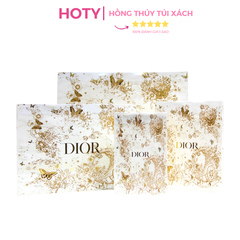 Túi Giấy Dior Trắng Chữ Vàng Vip (Nguyên Bản)