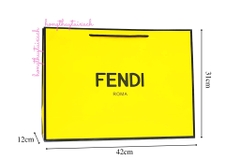 Túi Giấy Fendi Size Lớn 42cm