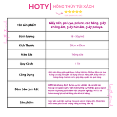 Giấy Nến Các Hãng