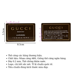 Thẻ Gucci Card Gucci
