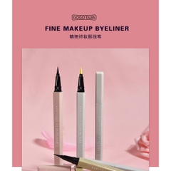 Kẻ mắt Gogo Tales Fine Makeup Eyeliner màu 01 0.6gr chính hãng