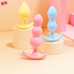 Plug hậu môn Mizz Zee silicone set 3 chiếc chính hãng