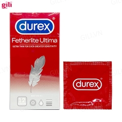 Bao cao su Durex Fetherlite Ultima hộp 12 chiếc siêu mỏng chính hãng