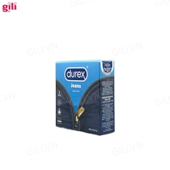 Bao cao su Durex Jeans Easy-On hộp 3 chiếc chính hãng