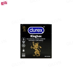 Bao cao su siêu mỏng Durex Kingtex hộp 3 chiếc chính hãng