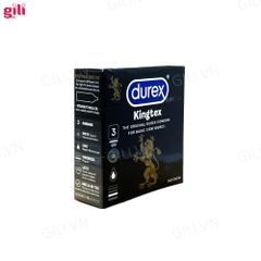 Bao cao su siêu mỏng Durex Kingtex hộp 3 chiếc chính hãng