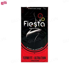 Bao cao su Fiesta Form Fit Ultra Thin hộp 12 chiếc siêu mỏng chính hãng
