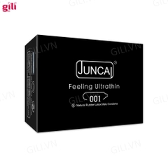 Bao cao su siêu mỏng Juncai Spot Particle hộp 10 chiếc chính hãng