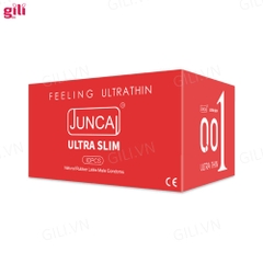 Bao cao su siêu mỏng Juncai Ultra Slim hộp 10 chiếc chính hãng