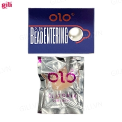 Bao cao su tăng khoái cảm Olo Đầu Bi hộp 10 chiếc Bead Entering chính hãng