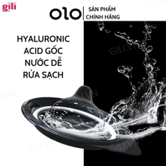 Bao cao su siêu mỏng Olo 0.01 Đen hộp 10 chiếc chính hãng