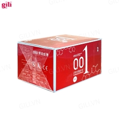 Bao cao su siêu mỏng Olo 0.01 Đỏ hộp 10 chiếc chính hãng