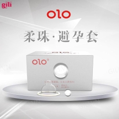 Bao cao su Olo Growth Soft Bead siêu mỏng hộp 10 chiếc chính hãng