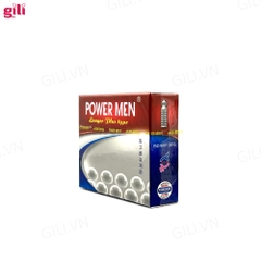 Bao cao su Powermen Ngọc Trai hộp 3 chiếc kéo dài thời gian chính hãng