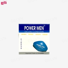 Bao cao su Powermen Viagra hộp 3 chiếc kéo dài thời gian chính hãng