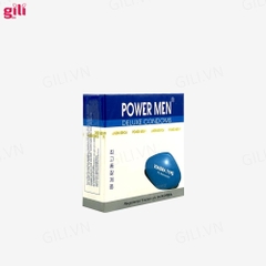 Bao cao su Powermen Viagra hộp 3 chiếc kéo dài thời gian chính hãng