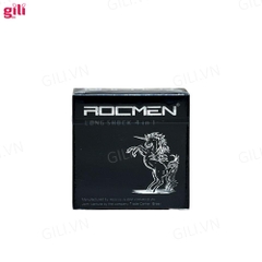 Bao cao su Rocmen Long Shock 4in1 hộp 3 chiếc kéo dài thời gian chính hãng