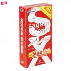 Bao cao su Sagami Feel Long hộp 10 chiếc kéo dài thời gian chính hãng