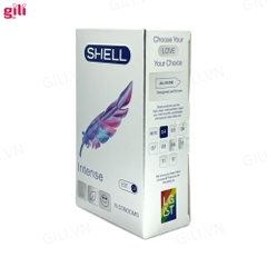 Bao cao su siêu mỏng Shell Intense hộp 10 chiếc chính hãng