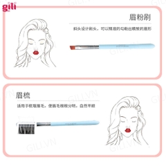 Bộ cọ trang điểm cá nhân LMLTOP Makeup Brush 5 món chính hãng