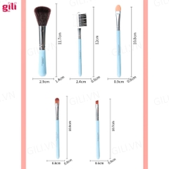 Bộ cọ trang điểm cá nhân LMLTOP Makeup Brush 5 món chính hãng