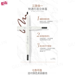 Chì kẻ mày Lameila 2 Đầu Eyebrow Pencil 3gr chính hãng