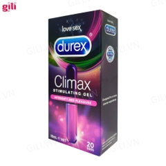 Gel bôi trơn tăng khoái cảm Durex Climax 10ml chính hãng