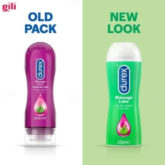 Gel bôi trơn Durex Play Massage 2in1 200ml chính hãng