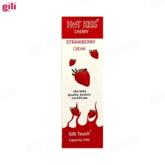 Gel bôi trơn hương dâu Hot Kiss Strawberry 50ml chính hãng