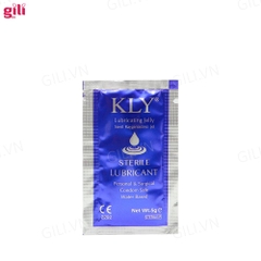 Gel bôi trơn gốc nước KLY gói 5ml (10 gói) chính hãng