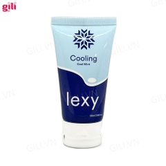 Gel bôi trơn tinh chất bạc hà Lexy Cooling 60gr chính hãng