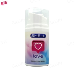 Gel bôi trơn tăng khoái cảm nữ Shell Love 50ml chính hãng