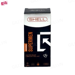 Gel bôi trơn hậu môn Shell Supermen Warming 90ml chính hãng