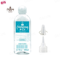 Gel bôi trơn Vanessa & Co Cold tinh chất bạc hà 200ml chính hãng