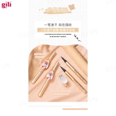 Kẻ mắt AGAG Eyeliner Pen kèm gương 1ml chính hãng