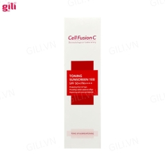 Kem chống nắng Cell Fusion C Toning Sunscreen 100 SPF50+ chính hãng