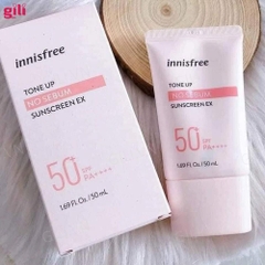 Kem chống nắng Innisfree Tone Up No Sebum SPF50+ 50ml chính hãng