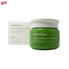 Kem dưỡng Innisfree Trà Xanh Balancing Cream 50ml chính hãng