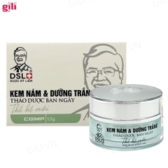 Kem nám dưỡng trắng thảo dược Dược Sĩ Liên ban ngày 12gr chính hãng