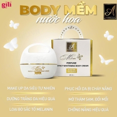 Kem dưỡng trắng da Body Mềm A Whitening Cream Perfume 250gr chính hãng