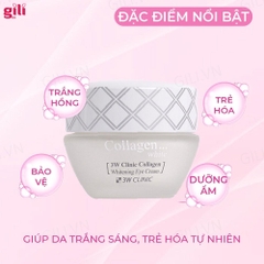 Kem dưỡng trắng da 3W Clinic Collagen Whitening Cream 60ml chính hãng