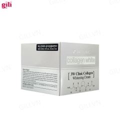 Kem dưỡng trắng da 3W Clinic Collagen Whitening Cream 60ml chính hãng