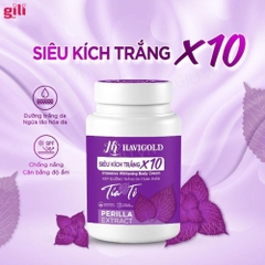 Kem Body kích trắng Tony Detox tía tô 250gr chính hãng