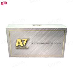 Kẹo sâm tăng cường sinh lý A7 Alpha Seven hộp 10 viên cho nam chính hãng