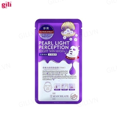 Mặt nạ Maycreate Pearl Light Perception hộp 10 miếng chính hãng