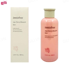 Nước hoa hồng Innisfree Jeju Cherry Blossom Skin 200ml chính hãng