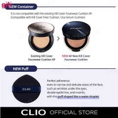 Phấn nước Clio Kill Cover Founwear All New tặng lõi 15gr chính hãng